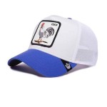 Azul y blanco