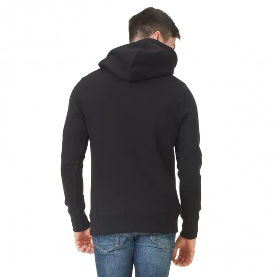 Sweat à Capuche VON DUTCH Hoodie Noir Logo USA (Jumpers) Von Dutch chez FrenchMarket