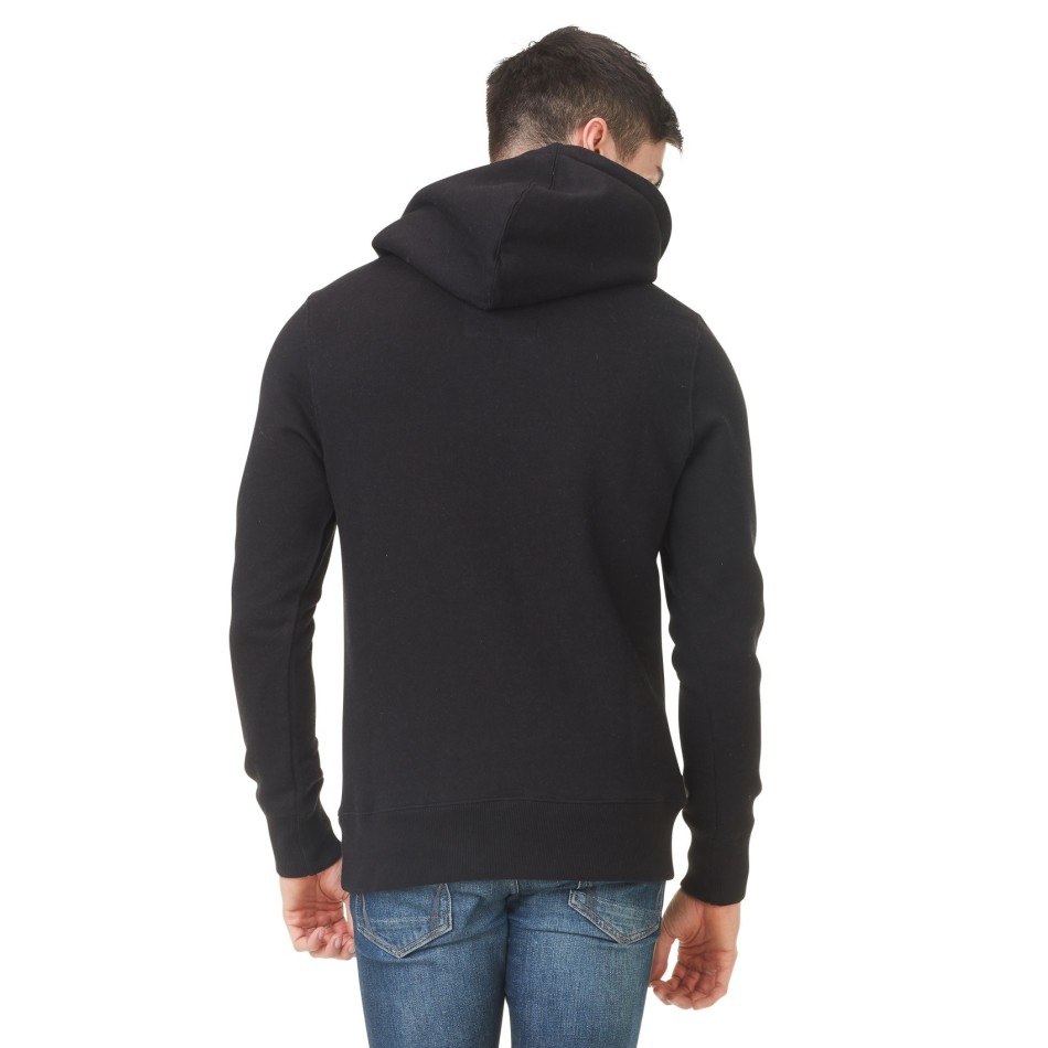 Sweat à Capuche VON DUTCH Hoodie Noir Logo USA  (Pulls/Sweats) chez FrenchMarket