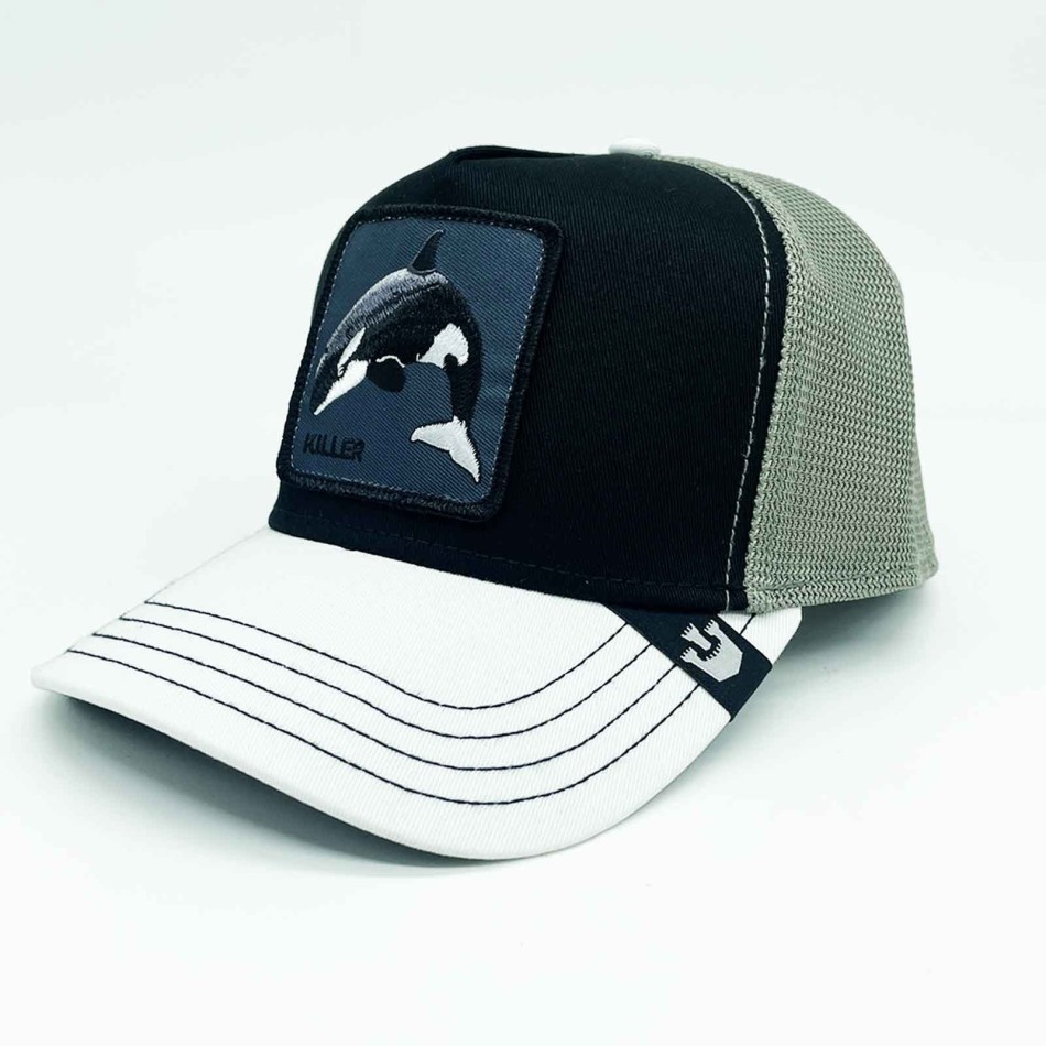Trucker Premium V2 "KILLER WHALE" pet (Caps) Goorin Bros chez FrenchMarket