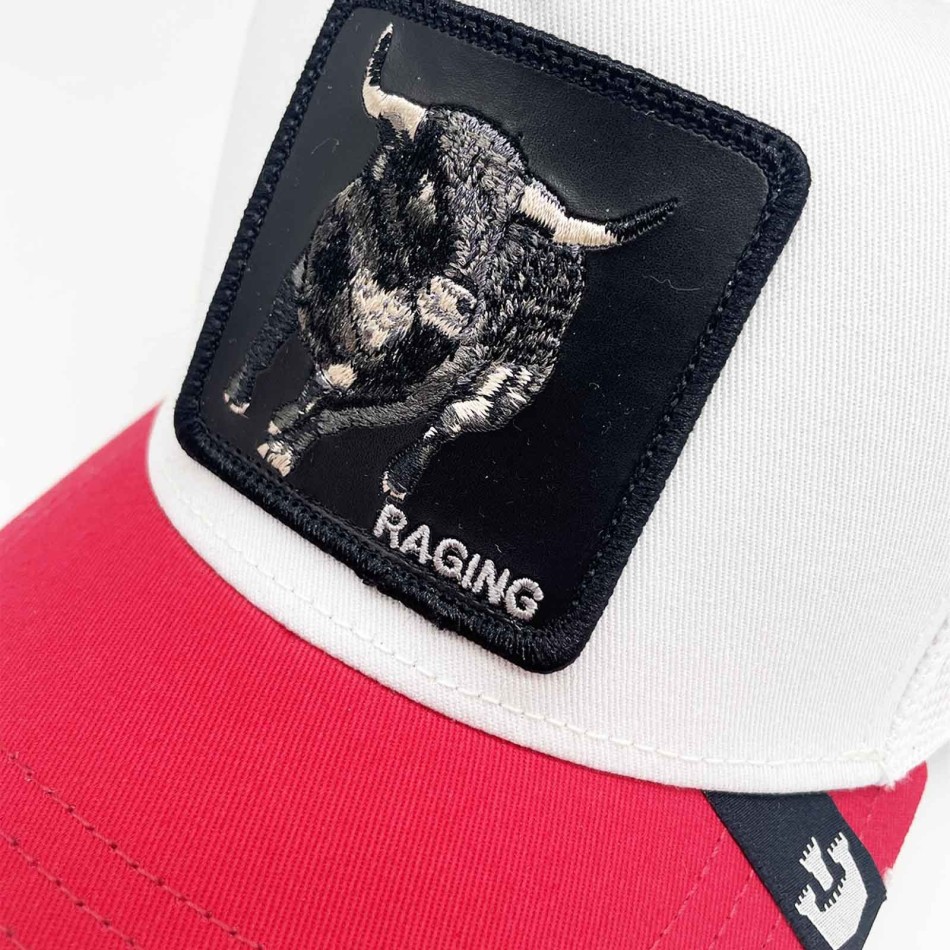 Trucker Premium V2 "RAGING BULL" cap (Caps) Goorin Bros on FrenchMarket