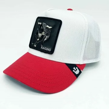 Trucker Premium V2 "RAGING BULL" cap (Caps) Goorin Bros on FrenchMarket