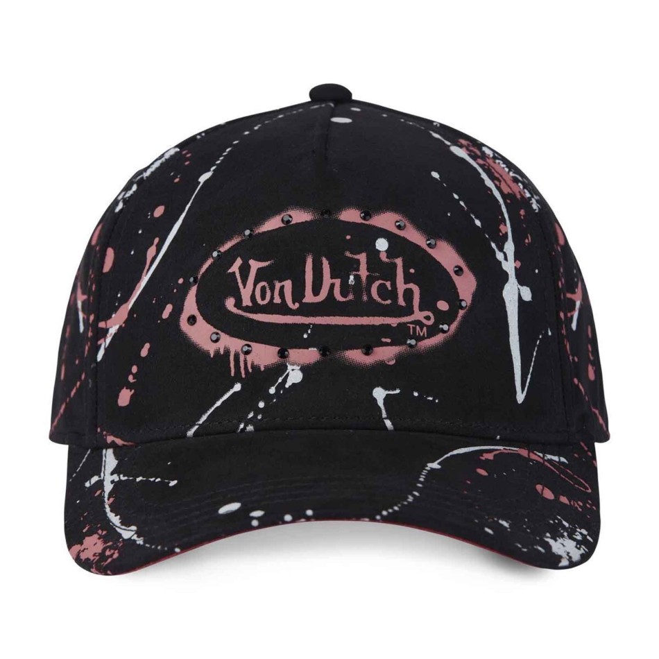Keps för kvinnor Von Dutch "Dripping Image | Baseball Snapback Glansig & Dripping