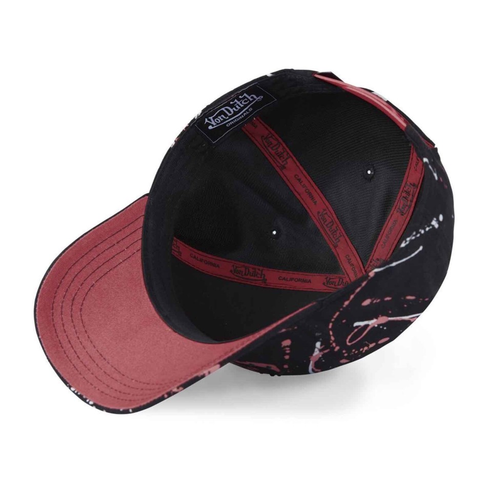 Keps för kvinnor Von Dutch "Dripping Image | Baseball Snapback Glansig & Dripping