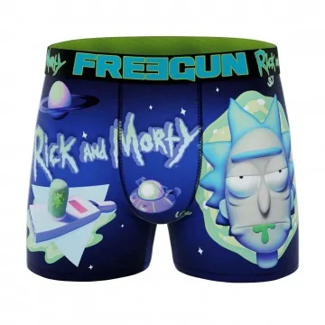 Boxer in microfibra Rick and Morty da uomo (Boxer da uomo) Freegun chez FrenchMarket