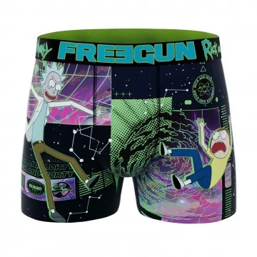 Boxer Homme Microfibre Rick and Morty (Boxers Homme) Freegun chez FrenchMarket