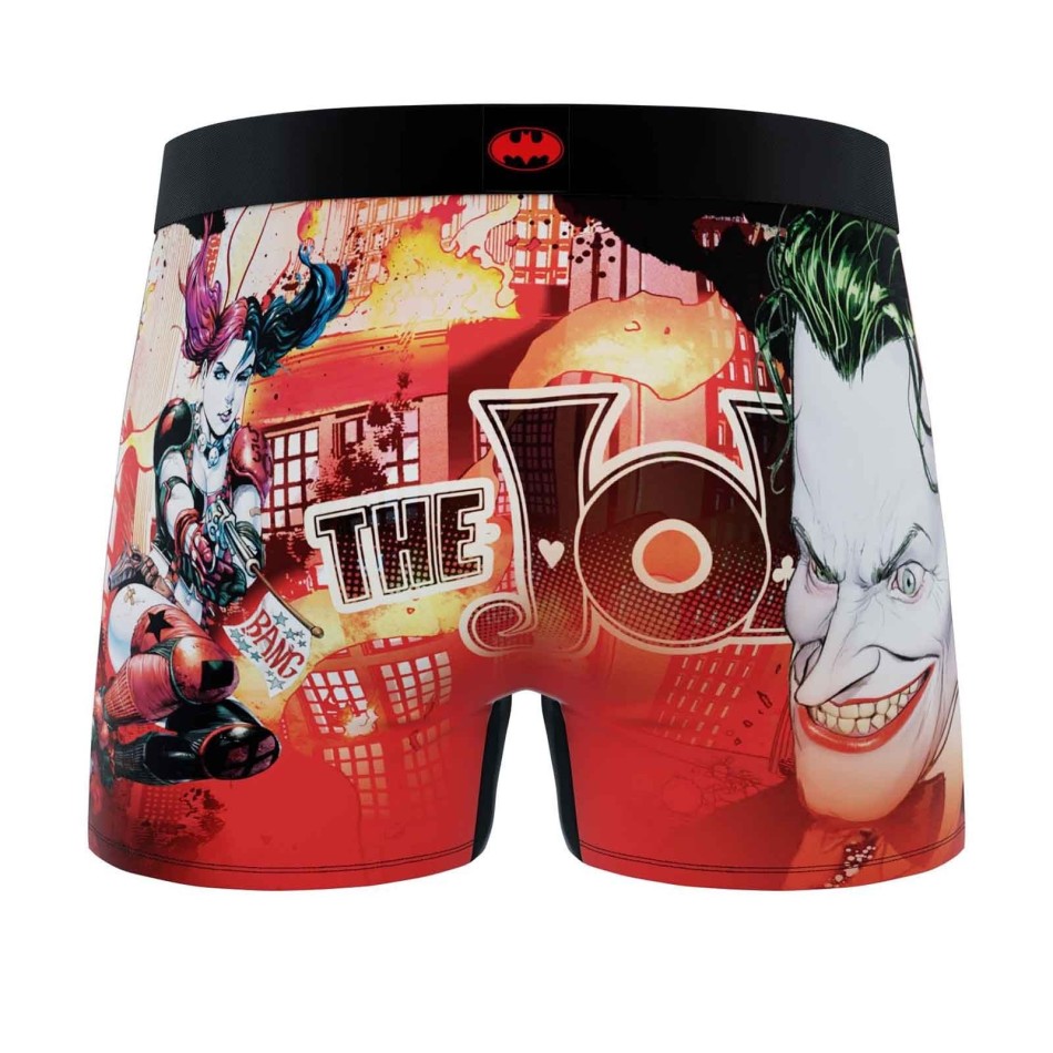 FREEGUN Batman "DC24" mikrofiberkalsong för män - DC Comics-licens