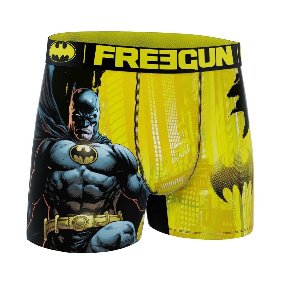 Juego de 4 calzoncillos DC COMICS Batman para hombre (Calzoncillos para hombre) Freegun chez FrenchMarket
