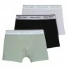 Lote de 3 bóxers de algodón "caqui" para hombre (Calzoncillos para hombre) Teddy Smith chez FrenchMarket