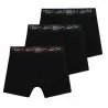 3er-Pack Boxershorts für Männer aus Baumwolle "Blacky Logo (Boxershorts für Männer) Teddy Smith auf FrenchMarket
