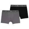 Lot de 2 Boxers Homme Coton "Blacky Logo" (Boxer da uomo) Teddy Smith chez FrenchMarket