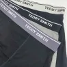 Boxer da uomo in cotone "Black Grey" Set di 3 pezzi (Boxer da uomo) Teddy Smith chez FrenchMarket