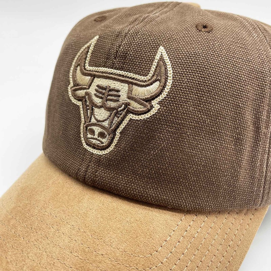 NBA Chicago Bulls "Lux Chain Strapback" Kappe (NBA-Kappe) Mitchell & Ness auf FrenchMarket