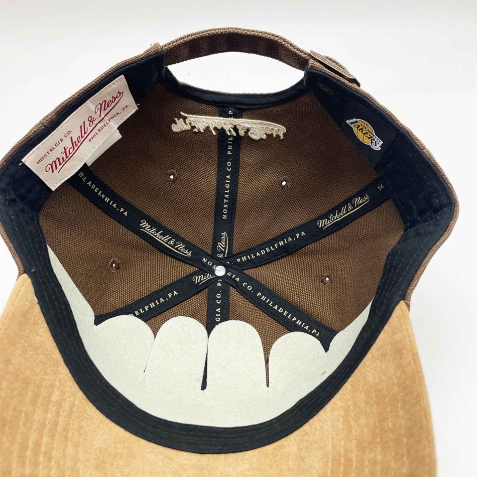 Los Angeles Lakers Lux Chain Strapback-keps - Mitchell & Ness