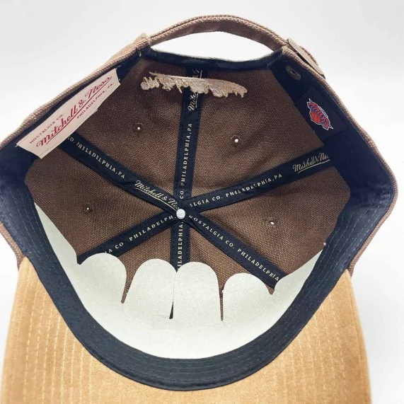 New York Knicks "Lux Chain Strapback" NBA Cap (NBA-pet) Mitchell & Ness chez FrenchMarket