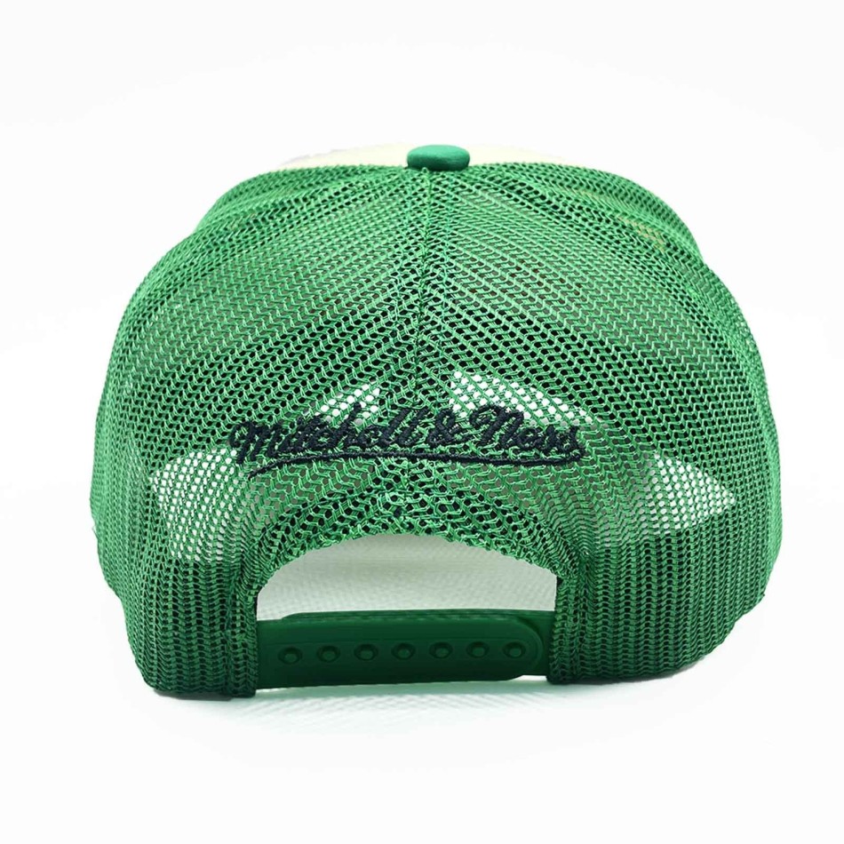 NBA Boston Celtics "Vintage Block" Gorra Trucker de espuma (Gorra de la NBA) Mitchell & Ness chez FrenchMarket