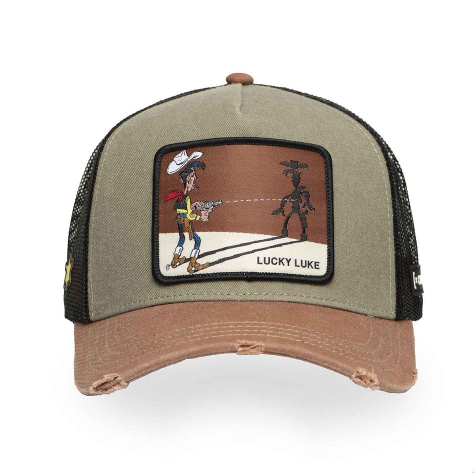 Cappello trucker Lucky Luke (Cappellino) Capslab chez FrenchMarket