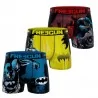 Set di 3 boxer da ragazzo della DC Comics Justice League (Confezione di boxer da ragazzo) Freegun chez FrenchMarket