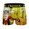 Boxer Homme Microfibre "Lucky Luke" (Boxers Homme) Freegun chez FrenchMarket