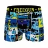 Boxer Homme Microfibre "Lucky Luke" (Boxers Homme) Freegun chez FrenchMarket