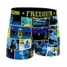 Boxer Homme Microfibre "Lucky Luke" (Boxers Homme) Freegun chez FrenchMarket