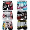 Lot de 6 Boxers Homme Microfibre "Sport Extrême" (Lot boxers Homme) Freegun chez FrenchMarket