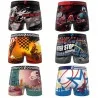 Lot de 6 Boxers Homme Microfibre "Sport Extrême" (Lot boxers Homme) Freegun chez FrenchMarket