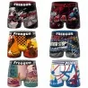 Lot de 6 Boxers Homme Microfibre "Sport Extrême" (Lot boxers Homme) Freegun chez FrenchMarket