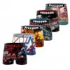 Lot de 6 Boxers Homme Microfibre "Sport Extrême" (Lot boxers Homme) Freegun chez FrenchMarket