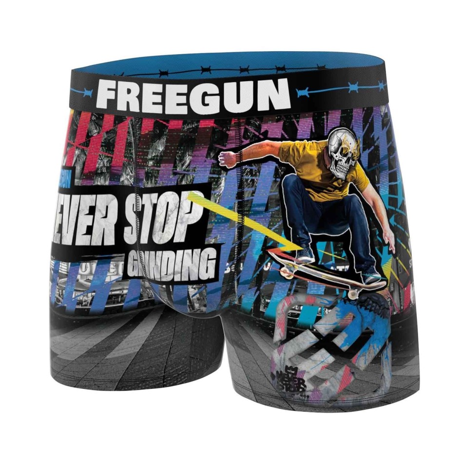 6er-Set Boxershorts für Männer Sport Extreme (Boxershorts für Männer) Freegun auf FrenchMarket