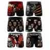 Lot de 6 Boxers Homme Microfibre "Skull & Tatoo" (Lot boxers Homme) Freegun chez FrenchMarket