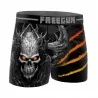 Lot de 6 Boxers Homme Microfibre "Skull & Tatoo" (Lot boxers Homme) Freegun chez FrenchMarket