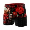 Lot de 6 Boxers Homme Microfibre "Skull & Tatoo" (Lot boxers Homme) Freegun chez FrenchMarket