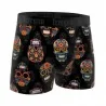 Lot de 6 Boxers Homme Microfibre "Skull & Tatoo" (Lot boxers Homme) Freegun chez FrenchMarket