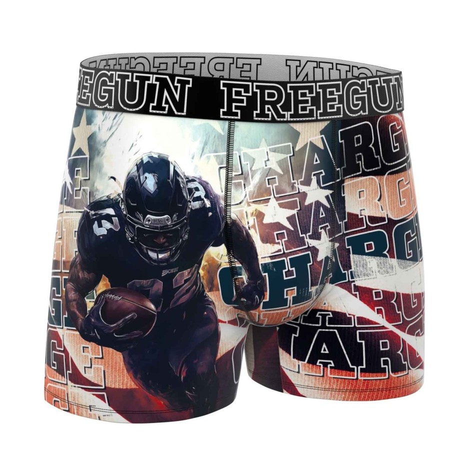 Lot de 6 Boxers Homme Microfibre "USA"
