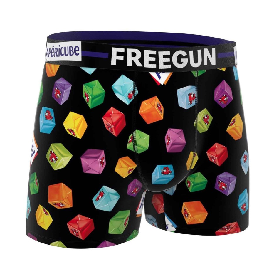 Boxer Men Cotton Apéricube - Freegun | The Laughing Cow