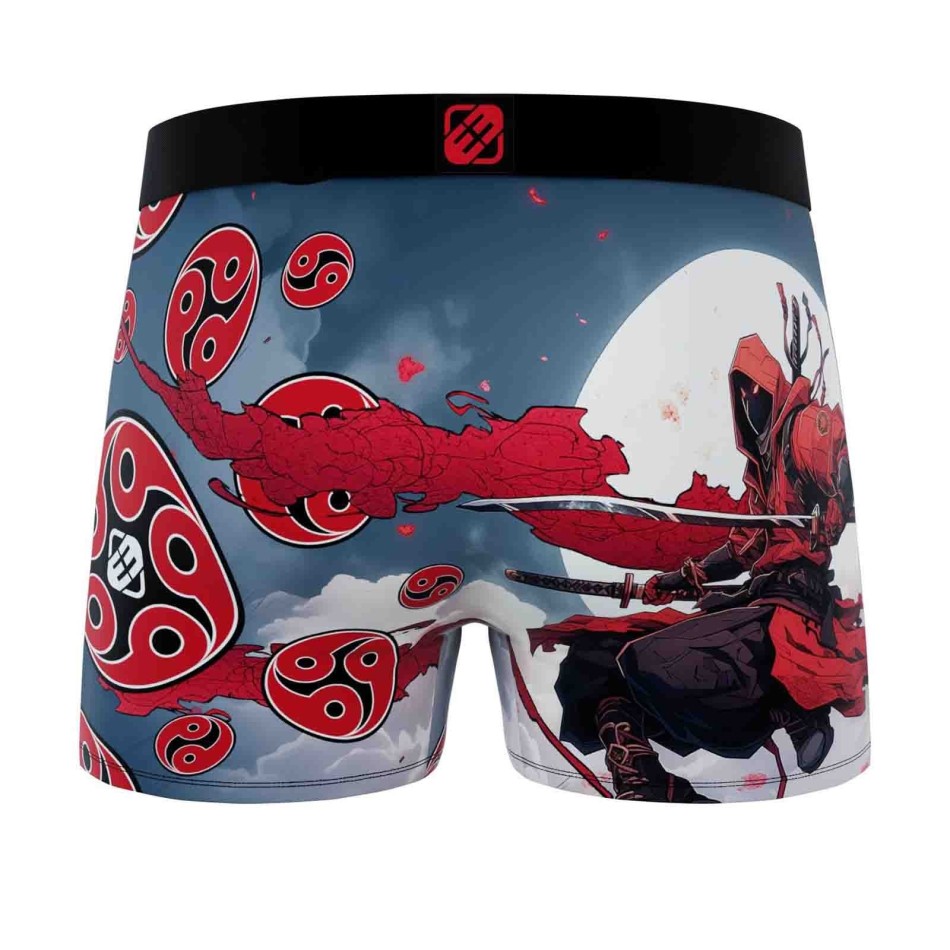 Ninja" men's microfiber boxer shorts (Men's boxer shorts) Freegun on FrenchMarket