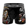 Boxer Homme Microfibre "Skull Tête de Mort" (Boxers Homme) Freegun chez FrenchMarket