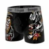 Boxer Homme Microfibre "Skull Tête de Mort" (Boxers Homme) Freegun chez FrenchMarket