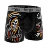 Boxer Homme Microfibre "Skull Tête de Mort" (Boxers Homme) Freegun chez FrenchMarket