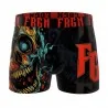 Boxer Homme Microfibre "Skull Tête de Mort" (Boxers Homme) Freegun chez FrenchMarket