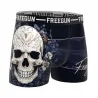 Boxer Homme Microfibre "Skull Tête de Mort" (Boxers Homme) Freegun chez FrenchMarket