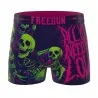 Boxer Homme Microfibre "Skull Tête de Mort" (Boxers Homme) Freegun chez FrenchMarket