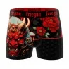 Boxer Mann Mikrofaser Maske "Samurai ONI" (Boxershorts Mann) Freegun auf FrenchMarket