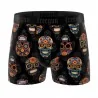 Boxershorts Mann Mikrofaser "Dia de la Muerte (Boxershorts Mann) Freegun auf FrenchMarket