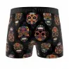 Boxershorts Mann Mikrofaser "Dia de la Muerte (Boxershorts Mann) Freegun auf FrenchMarket