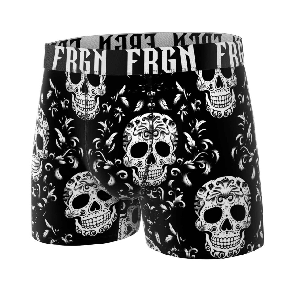 Dia de la Muerte" Heren Microvezel Boxershort (Herenboxershorts) Freegun chez FrenchMarket