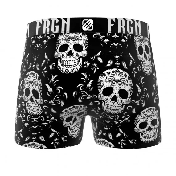 Dia de la Muerte" Men's Microfiber Boxer Briefs (Men's boxer shorts) Freegun on FrenchMarket