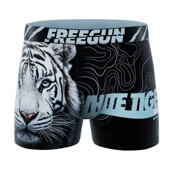 Calzoncillos bóxer de microfibra para hombre "Tiger (Calzoncillos para hombre) Freegun chez FrenchMarket
