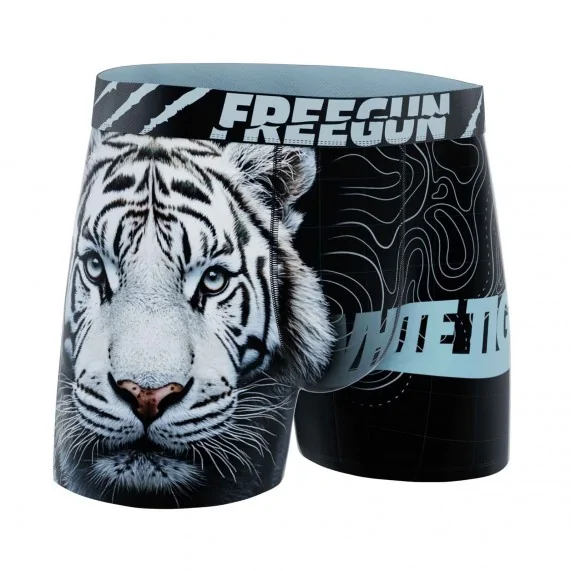 Calzoncillos bóxer de microfibra para hombre "Tiger (Calzoncillos para hombre) Freegun chez FrenchMarket